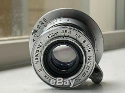 Leitz Elmar Copy Lens 13.5 F=5cm, Collapsible 50mm Prime LEICA M39 SCREW MOUNT