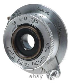 Leitz Elmar f=3.5cm 13.5 wide angle Leica M39 screw mount lens set f=35mm