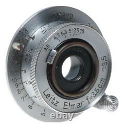 Leitz Elmar f=3.5cm 13.5 wide angle Leica M39 screw mount lens set f=35mm