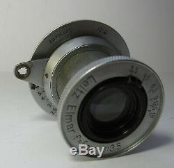 Leitz Elmar f=5cm 13,5 M 39 Screw Lens to Leica camera 569821