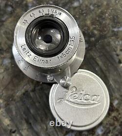 Leitz Elmar f=5cm 13.5 lens Excellent Condition With Lens Cap