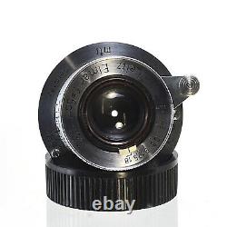 Leitz Elmar f=5cm 13.5 lens excellent cond glass is crystal clear serviced 2020