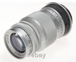 Leitz Elmar f=9cm 14 M39 Leica Rangefinder Camera LTM Lens