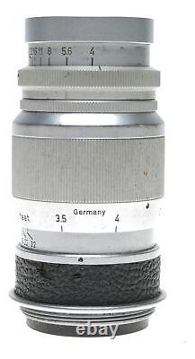 Leitz Elmar f=9cm 14 chrome rangefinder screw mount lens