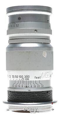 Leitz GmbH f4 Elmar 4/90mm f=9cm Leica M bayonet mount lens