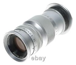 Leitz GmbH f4 Elmar 4/90mm f=9cm Leica M bayonet mount lens