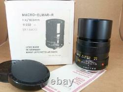 Leitz Leica 11232 100mm Macro-Elmar-R Lens Boxed