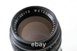 Leitz Leica 135mm F4 Tele-Elmar Black M mount Lens from Japan #675828