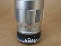 Leitz Leica 3 ELEMENT 90mm 14 Elmar Lens 1962 Screw mount
