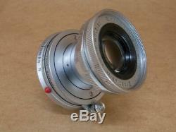 Leitz Leica 50mm 12.8 Elmar Lens M Mount 1958