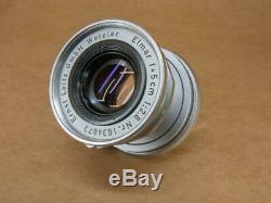 Leitz Leica 50mm 12.8 Elmar Lens M Mount 1958