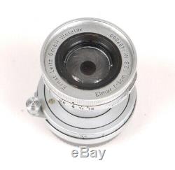 Leitz/Leica 5cm (50mm) F2.8 Elmar M39 ScrewMount Lens Nice/Please Read