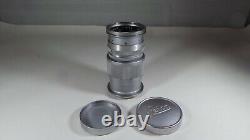 Leitz Leica 90mm F4 Elmar Screw L39 Lens Univ. Repro. Elmar 9cm Super Rare