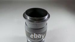 Leitz Leica 90mm F4 Elmar Screw L39 Lens Univ. Repro. Elmar 9cm Super Rare