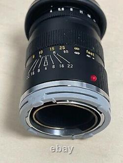 Leitz/Leica 90mm f/4 Elmar-C Lens for M Mount with Hoods and Caps L