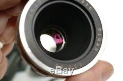 Leitz Leica Bellow and Elmar 13.5 65mm lesn for Leica M cameras read. Nice kit