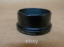 Leitz Leica Clamp-on Black Paint FISON Lens Hood for 5cm 3.5 Elmar