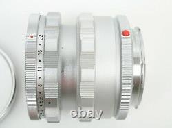 Leitz Leica ELMAR 3,5/65 sehr späte late Nr. 2288857 + Uni Schnecke 16464k Top