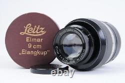 Leitz Leica Elmar 1 4 9 cm extended cup nickel (mint condition!) PHOTO JESCHNER for purchase