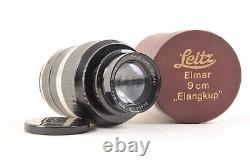 Leitz Leica Elmar 1 4 9 cm nickel (like new!) PHOTO JESCHNER On & Sale