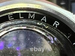 Leitz Leica Elmar 135mm m mount filter caps keeper
