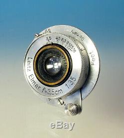 Leitz Leica Elmar 35mm 13,5 Objektiv M 39 schraub lens 31387