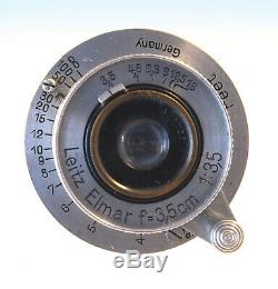 Leitz Leica Elmar 35mm 13,5 Objektiv M 39 schraub lens 31387