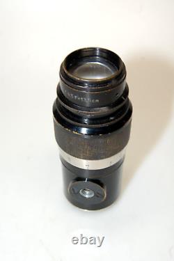 Leitz Leica Elmar 4.5/13.5 cm #150809 manufactured 1931-36 EFERN NICKEL TRIM M39