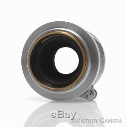 Leitz Leica Elmar 5cm 50mm f2.8 Lens LTM Meters -Clean Glass- (0227-6)