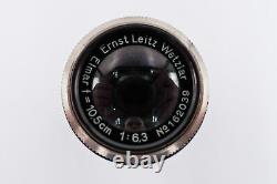 Leitz Leica Elmar 6.3/10.5 cm Screw Mount SHP 301741