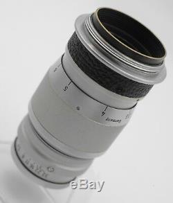 Leitz Leica Elmar 9cm F4.0 M39 Mount Rangefinder Camera Prime Lens & Bubble