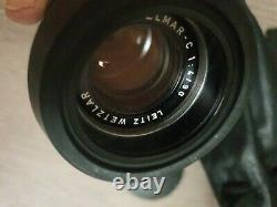 Leitz Leica Elmar-C 90mm f4 + case + filter