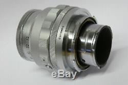Leitz / Leica Elmar M 4,0 / 9 cm Objektiv Made in Germany 1491183 versenkbar