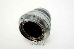 Leitz Leica Elmar M 50mm f2,8 11823 chrome finish 3876326 TOP condition ju113