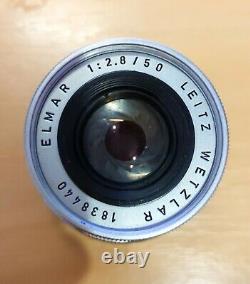 Leitz Leica Elmar f=5cm 50mm f/2.8 M-mount