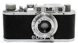 Leitz Leica II camera w. Elmar 3.5/5cm lens Screw Mount