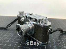 Leitz Leica III B DRP Vintage 35mm Camera Lens Elmar 13,5 f=5cm, Pre-War 1939