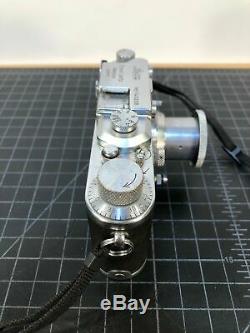 Leitz Leica III B DRP Vintage 35mm Camera Lens Elmar 13,5 f=5cm, Pre-War 1939