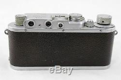Leitz Leica III a, vintage 35mm rangefinder camera, lens Elmar 3,5/50mm