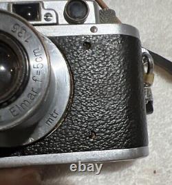 Leitz Leica III a, vintage 35mm rangefinder camera, lens Elmar 3,5/50mm