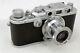 Leitz Leica III b DRP, vintage 35mm camera, lens Elmar 13,5 f=5cm, pre war 1939