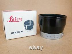 Leitz Leica IUFOO / 12575 Lens Hood for 90mm & 135mm Elmar / Hektor Boxed