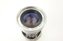 Leitz Leica M Elmar 9cm f4 90 1137124 M Bajonett mit Lens Hood jl146