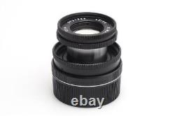 Leitz Leica M Elmar-m 2.8/50mm 11831 Black E39 W. Hood 12550 (1694892848)
