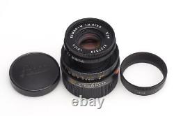 Leitz Leica M Elmar-m 2.8/50mm 11831 Black E39 W. Hood 12550 (1720893528)