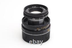 Leitz Leica M Elmar-m 2.8/50mm 11831 Black E39 W. Hood 12550 (1720893528)