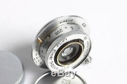 Leitz Leica M39 Elmar 3,5/3,5cm Chrome 3,5/35 GERMANY Lens