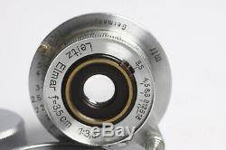 Leitz Leica M39 Elmar 3,5/3,5cm Chrome 3,5/35 GERMANY Lens