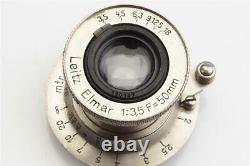Leitz Leica M39 Elmar 3.5/50mm Nickel #120197