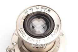 Leitz Leica M39 Elmar 3.5/50mm Nickel #120197 (1695482286)
